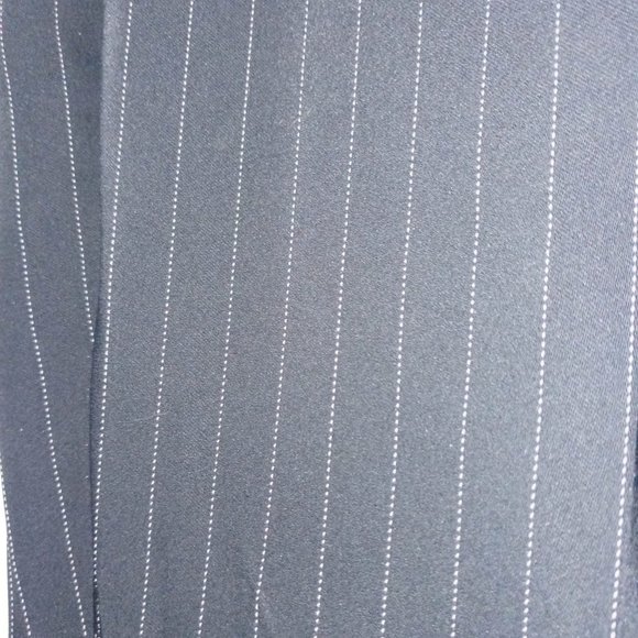 Express Tie-Waist Paper Bag Dress Pants in 8 LONG - Picture 4 of 6